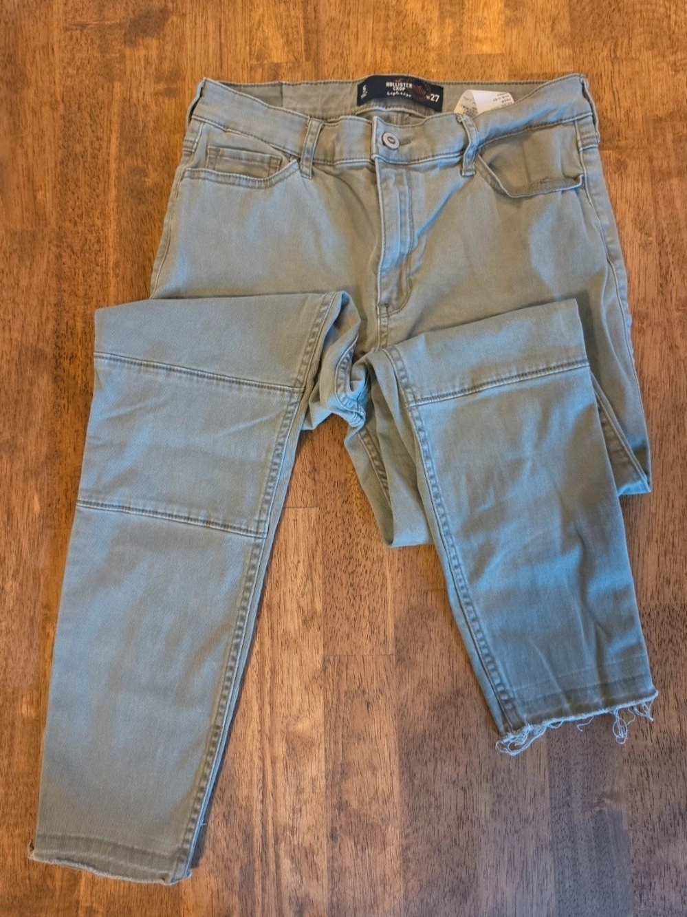 Hollister Olive Green Skinny Jeans
